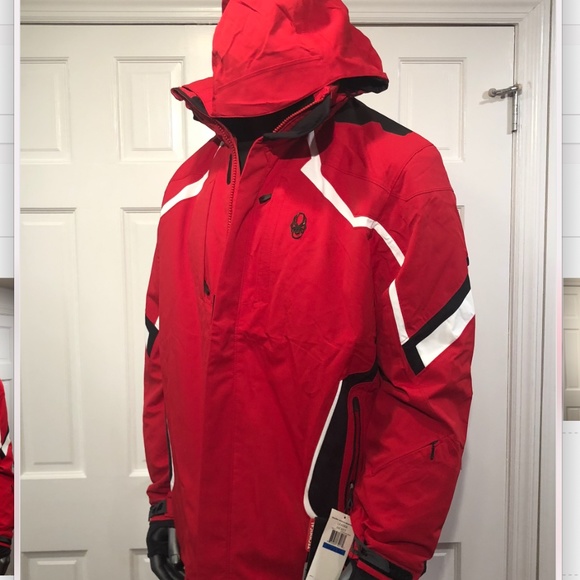 Spyder Mens Leader Jacket - Picture 9 of 11